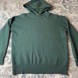 ZARA Green Hooded Sweater